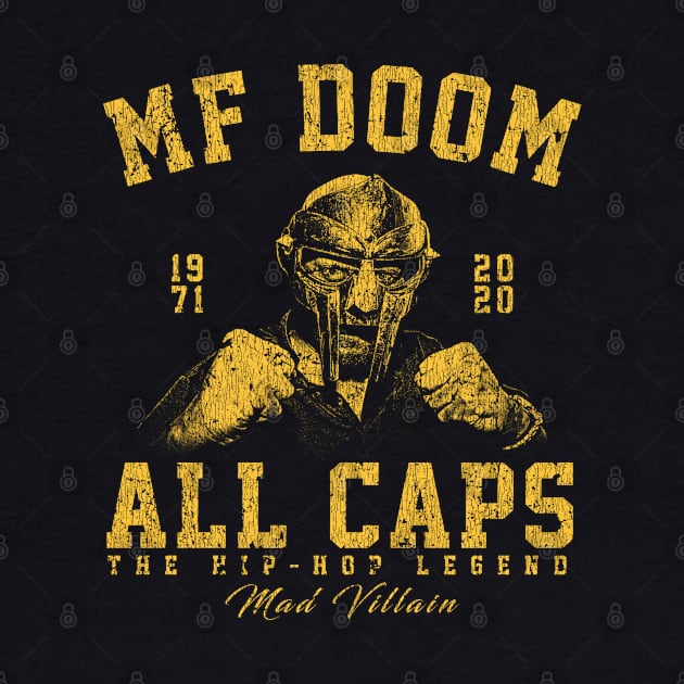 MF Doom Yellow by Hoki Tross Creative